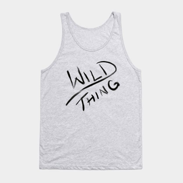 Wild Thing Tank Top by VintageArtwork